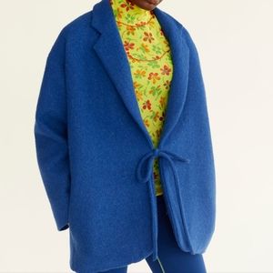 Eliza Faulkner Electric Blue Mara Coat